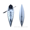 Outdoor Sports New Arrival V Bottom Folding Kayak Single Seat Portable Foldable Canoe Inflatable Solo Kayak For sale